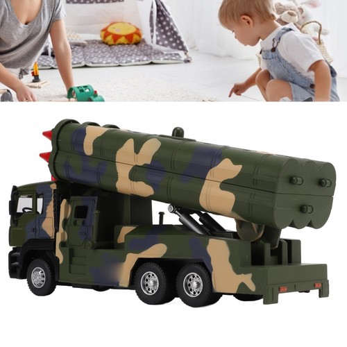 1/50 Militärraketen-Fahrzeug-Modell-Legierung Ziehen Zurück Raketen-Auto- SA - Bild 15 von 24