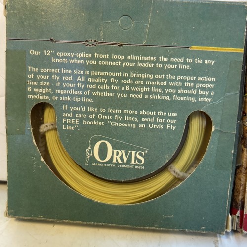Orvis Spring Creek Floating Fly Line DT-2-F,& Hy-float Fly Line - Picture 6 of 6