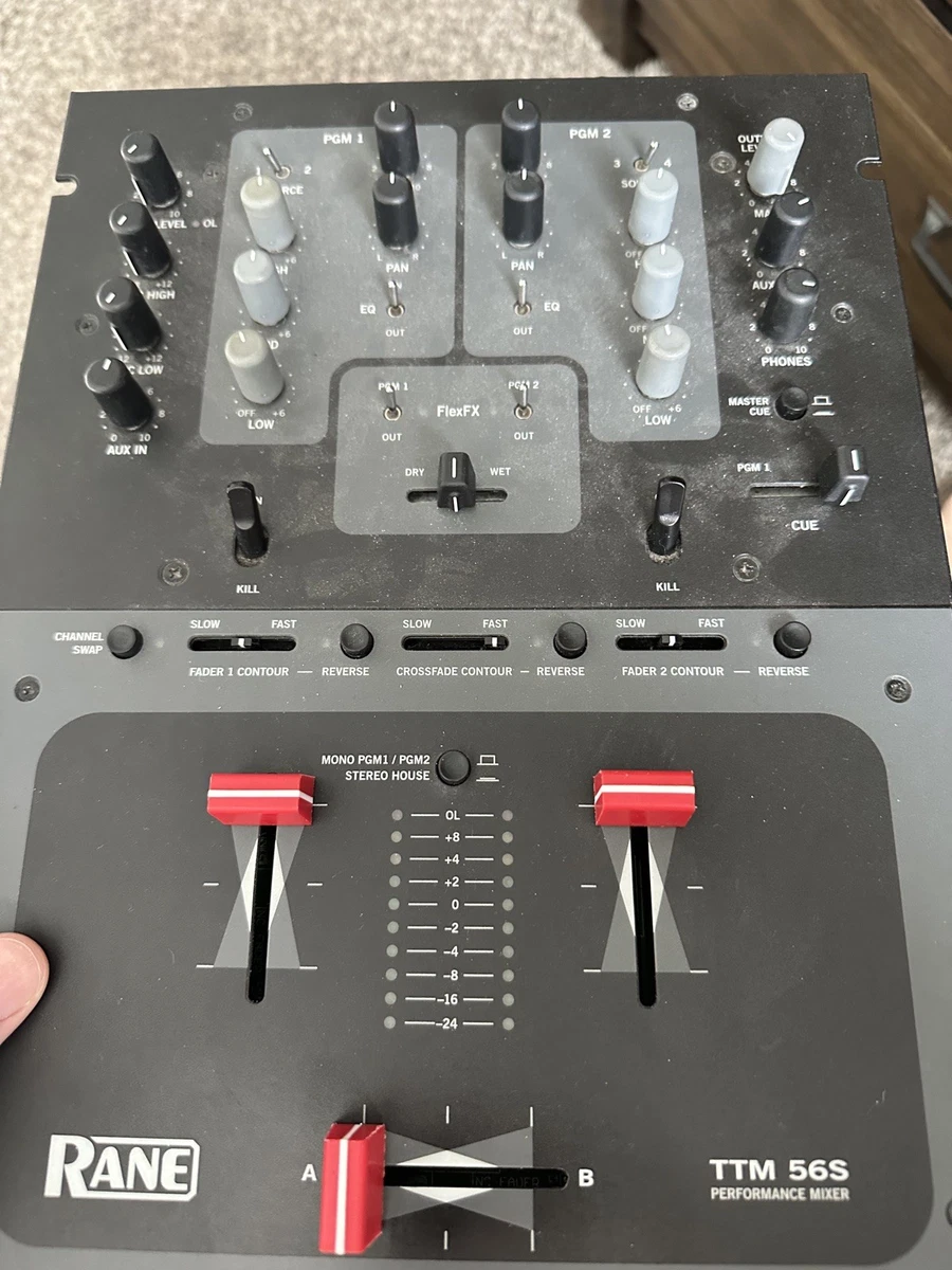 RANE DJミキサー TTM56S DECKSAVER付き RANE - TTM56 > DJ機材