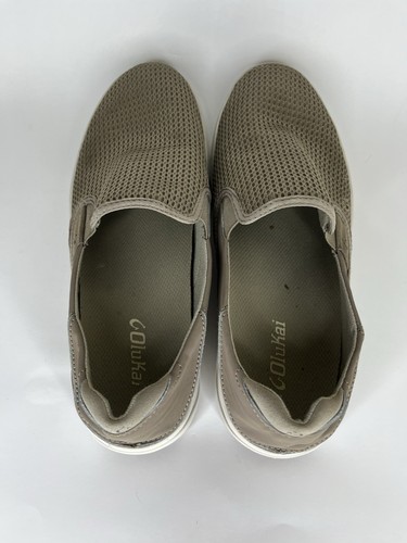OluKai Lae’ahi Men’s Slip On Breathable Shoes 10443 Grey Mens Size 44 US 11 - 第 7/18 張圖片