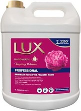 LUX Hand Wash Liquid Shop, Tempting Whisper, Professional, 5 Litre 2.40 per litre