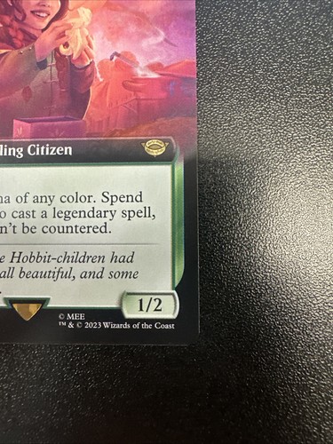 Delighted Halfling (Extended Art) the Lord of the Rings Regular Rare NM JL - Picture 9 of 10