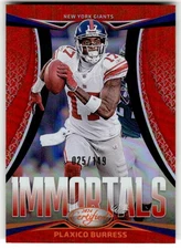 2024 Panini Certified Plaxico Burress Immortals Mirror Orange #/149 #16