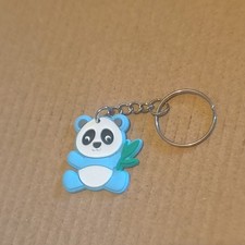 Kawaii Panda Handmade Keychain Charms Bamboo sprout Very Cute Brand New Item