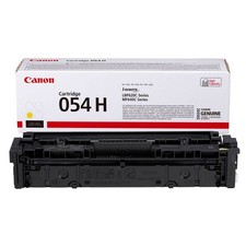 Original Canon 054H High Capacity Yellow Toner Cartridge (3025C002)