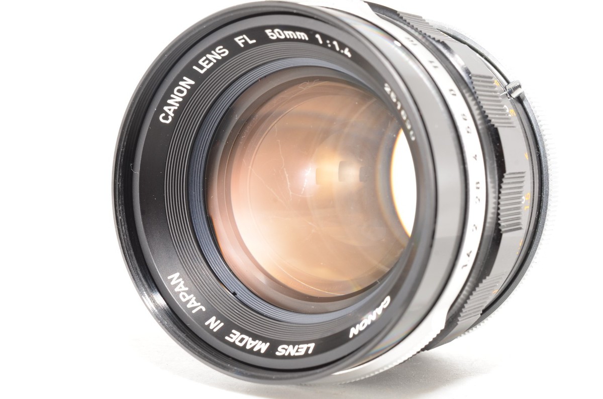 美品です！Canon FL 50mm f/1.4 レンズ FLマウント Canon FL 50mm f1.4 MF Standard Lens For FD FL Mount Prime from