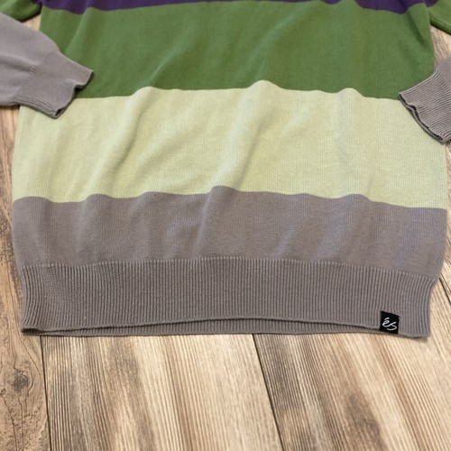 ES Skateboard Vintage Pullover Gr. Medium 90s Streetwear Color Block - Bild 2 von 22