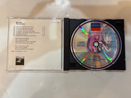 Britten – The Canticles CD - 425 716-2 - Imagen 2 de 3