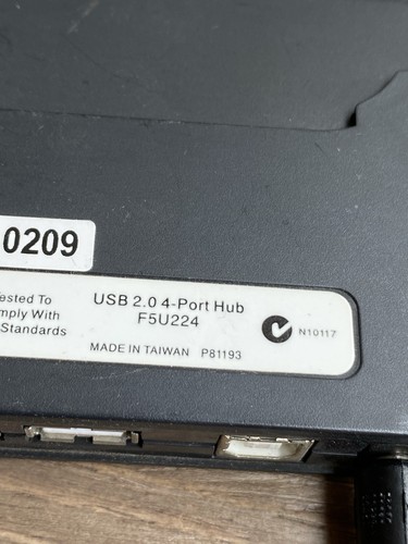 Belkin F5U224 USB 2.0 4-Port Hub - Afbeelding 4 van 4