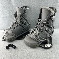 Liquid Force Transit Wakeboard Boots & Bindings With 4 Mounting Screws