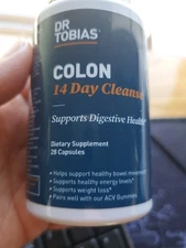 Dr Tobias Colon 14 Day Cleanse, Advanced Cleansing Formula, 28 Capsules exp 7/26