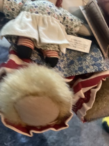 9" BOYDS BEARS ARTISAN SERIES LUCI T JODIBEAR WITH RAG DOLL BY JODY BATTAGLIA - Picture 6 of 12