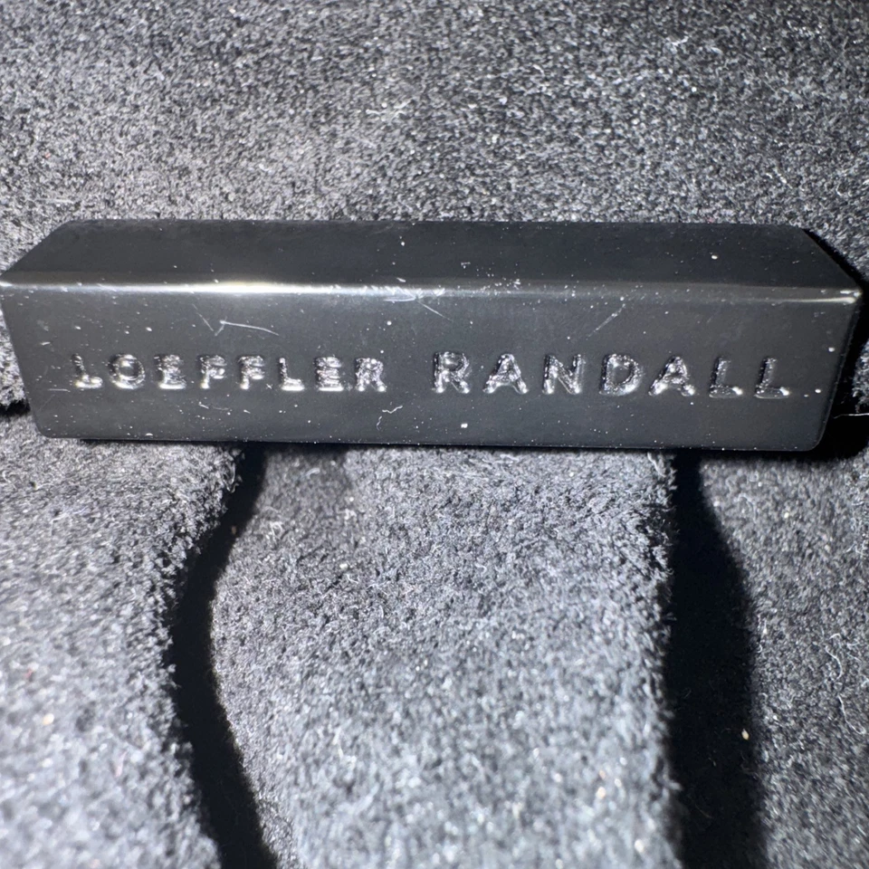 НОВЫЙ БЕЗ ЯРЛЫКОВ LOEFFLER RANDALL ЗАМШЕВЫЙ КЛАТЧ ОБОРКИ ОТДЕЛКА РОСКОШЬ SOHO ГОРОД черный - Изображение 2 из 4