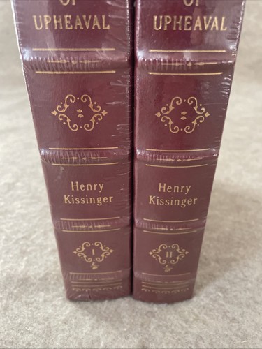 Easton Press Jahre des Umbruchs von Henry Kissinger 2 Bände NEU VERSIEGELT CY - Bild 3 von 8