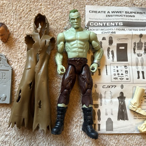 WWE Create A Superstar Zombie Set The Undertaker Wrestling Figur Mattel 2015