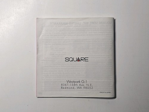 The Final Fantasy Legend (Nintendo Gameboy) Caja Original Manual Auténtico Probado - Imagen 14 de 20