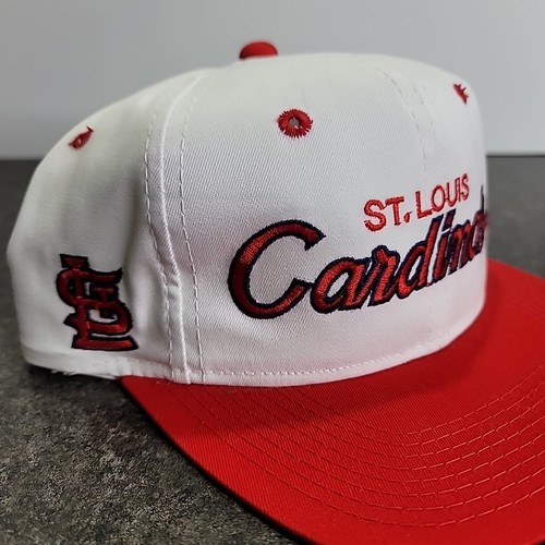 Cappello snapback bianco baseball St Louis Cardinals Sport Specialties vintage anni 90 - Foto 2 di 12