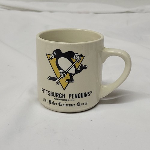Taza de colección 1991 Pittsburgh Penguins Gales Conference Champions / bolígrafos Stanley Cup - Imagen 3 de 7
