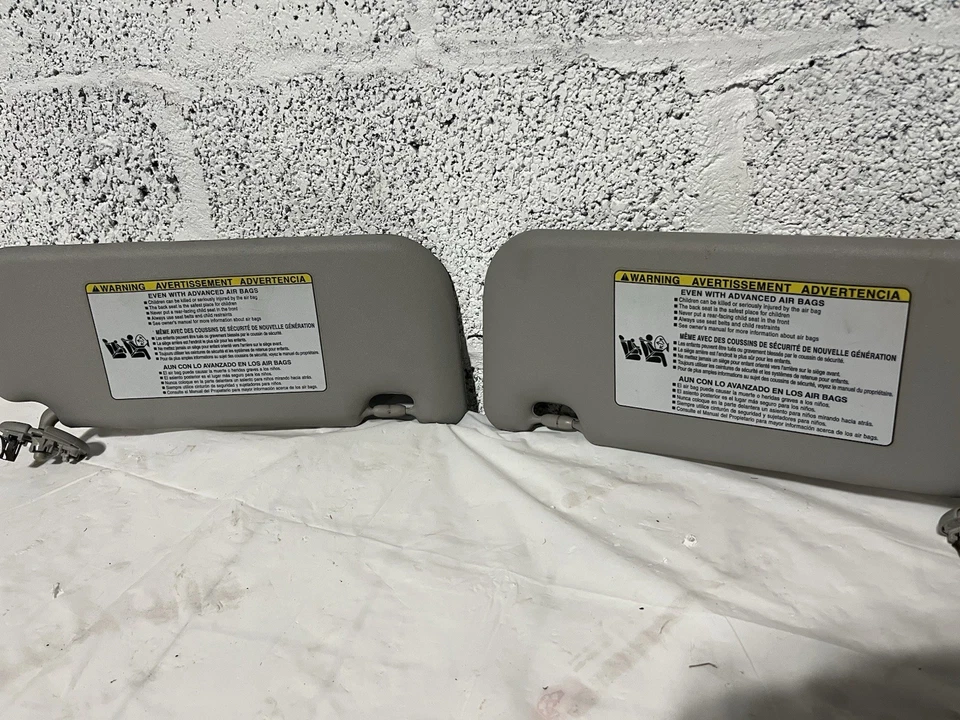 2009 - 2013 丰田 COROLLA 左右遮阳板 原始设备制造商 带夹子!! 原始设备制造商!! — 第 4/4 张图片