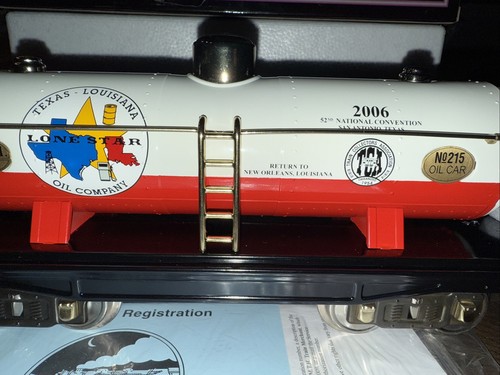 MTH Standard Gauge Tinplate TCA 06 National Convention 215 Tank Car 10-2177 C12 - Picture 9 of 18
