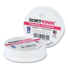 LEE 10132 1.75 oz. Sortkwik Fingertip Moisteners - Pink (2/Pack) New