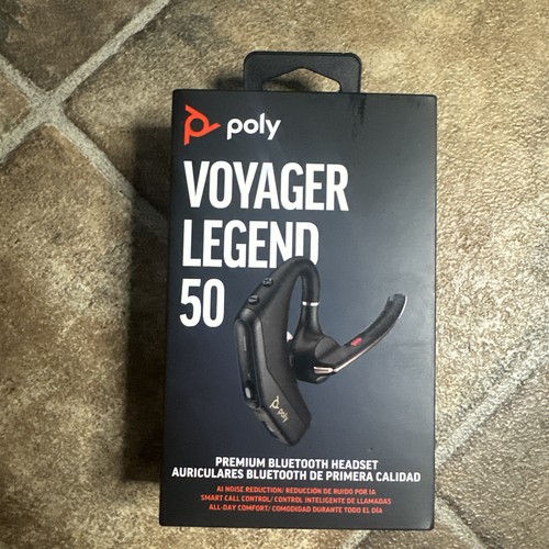 Poly Voyager Legend 50 Premium Bluetooth Headset Farbe: Schwarz **NEU und VERSIEGELT**