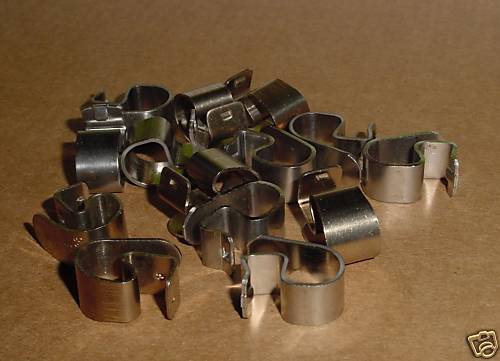 94-04 Ford Mustang Cobra Front Caliper Brake Pad Anti-Rattle Clip Stainless New - Bild 3 von 6