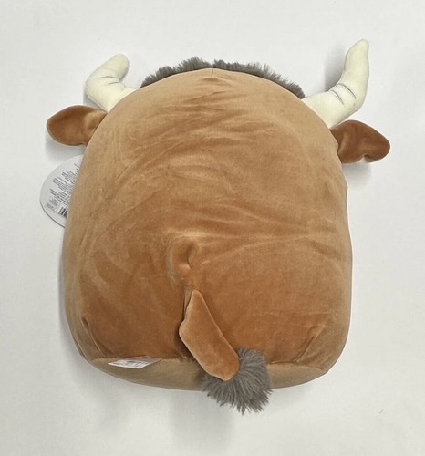 Squishmallows Shep die Highlandkuh 11’’ braun weiß gefleckter Stier Plüschtier Stofftier - Bild 3 von 4