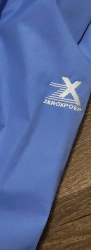 ZeroXposure Jacke Damen blau Frühling Kapuze Regen Windbreaker Mantel Gr. M - Bild 3 von 16