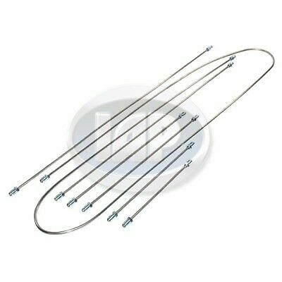 COMPLETE 7PC BRAKE LINE KIT VOLKSWAGEN T1 BUG BEETLE 1956-1966 - Picture 1 of 1