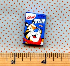 Dollhouse Miniature Size  Breakfast Cereal box  # F