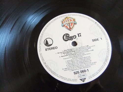 Chicago-17-Vinyl Album-GD/GD. - Picture 2 of 9