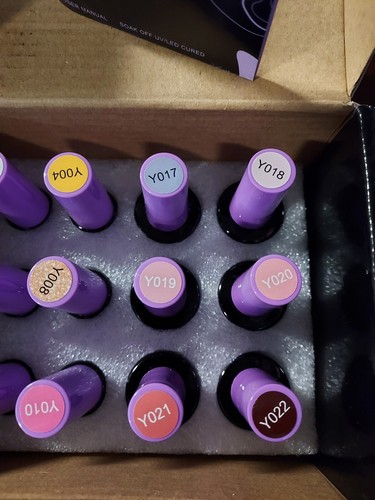 Ejiubas Gel Nail Polish 12 pack NEW - Picture 6 of 7
