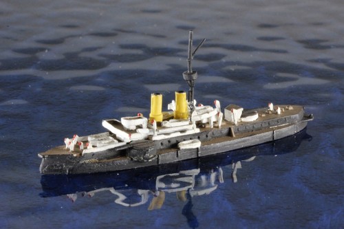 Príncipe heredero archiduque Rodolf fabricante Sextant 37, 1:1250 modelo de barco - Imagen 3 de 3