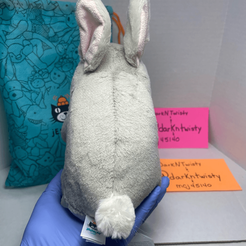 1 OWNER! AUTH DIGITAL REC RETIRED BNWT Jellycat Cuddlebud Bernard Bunny SHIPS WW - Picture 8 of 16
