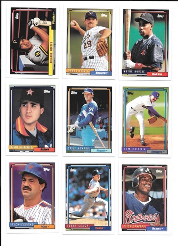 1992 Topps Baseball Trading Cards / Choose #s 601 - 792 / mb16 - Picture 43 of 119