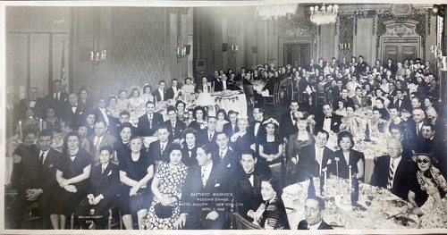 Vintage SELTEN 1948 Drucker and Hilbert Co-Hotel McAlpin New York 10 x 19" Foto - Bild 1 von 9
