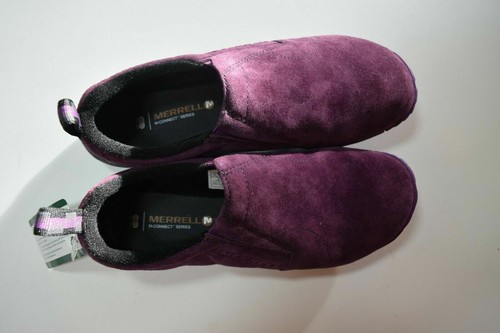 Scarpe Merrell donna 7 serie M-Connect leggere viola suola Vibram scamosciata - Foto 5 di 9