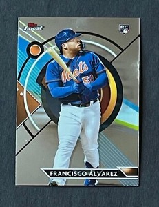 2023 Topps Finest-FRANCISCO ALVAREZ Rookie RC #86 in NM cond. free shipping