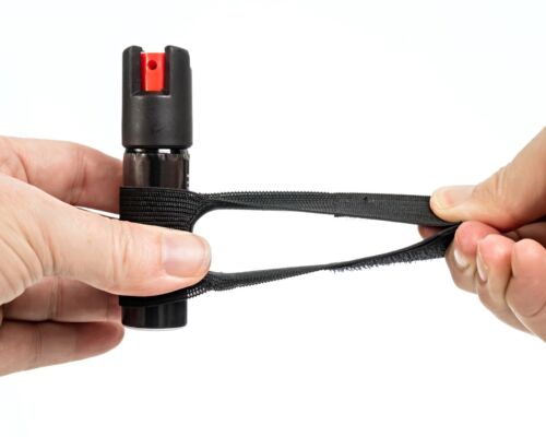 2 Pack Burn Pepper Spray 0.84 fl oz Self Defense Joggers Runners Security Strap - Picture 4 of 9