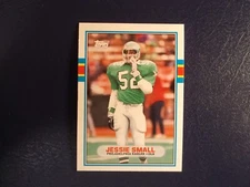 1989 Topps Traded Football Jessie Small Card # 66T