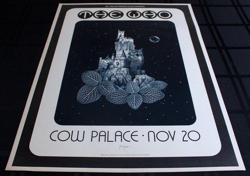 THE WHO 1973 N. American Tour ORIGINAL Vintage COW PALACE San Francisco POSTER - Picture 2 of 14