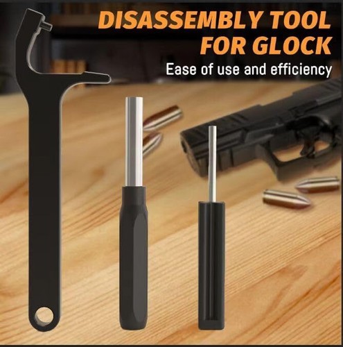 Glock Tool Kit Magazine Disassembly Tool Front Sight Tool Pin Punch 17 19 26 43 - Picture 19 of 19