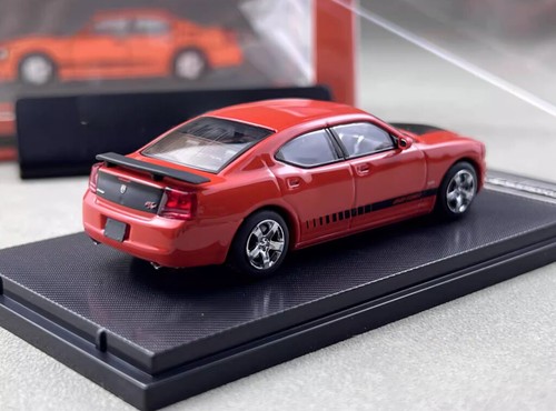AL Rollin 1:64 2008 Orange Charger Muscle modelo deportivo diecast coche de colección - Imagen 9 de 20