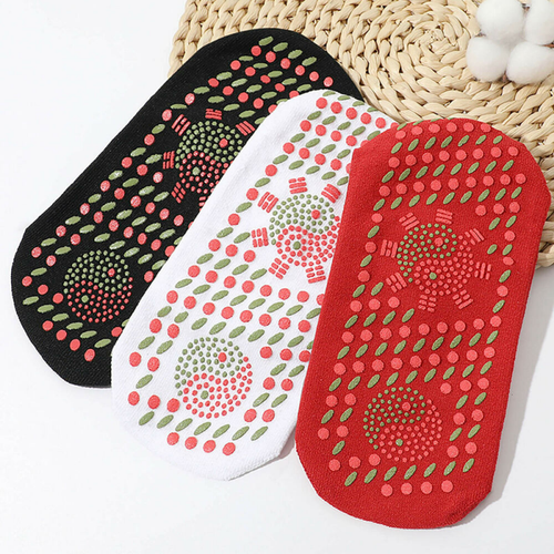 Self Heating Tourmaline Magnetic Therapy Health Socks Infrared Foot Pain Warmth - Picture 7 of 13