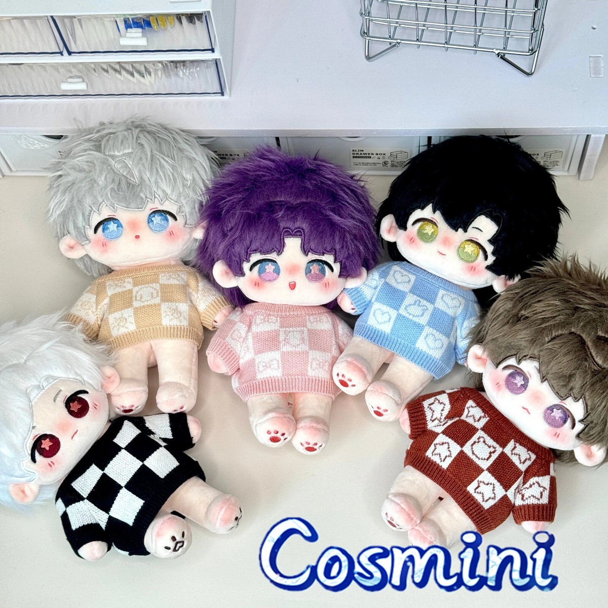 Love and deepspace Zayne Xavier Rafayel 20cm Plush Doll Stuffed