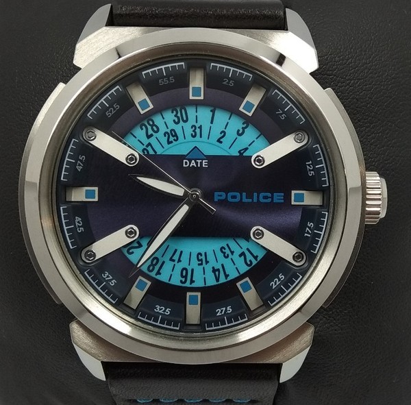 Reloj POLICE WATCH. Esfera azul. Precio original 105 €