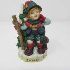 Children of the World RSVP International Ceramic Christmas Figurine GERMANY Vtg 