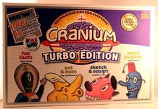 Cranium Turbo Edition Family Board Game Adults & Teens Complete & Clean