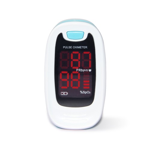 Finger Pulse Oximeter Portable Heart Rate Monitor Blood Oxygen Meter Sensor SPO2 - Picture 2 of 11